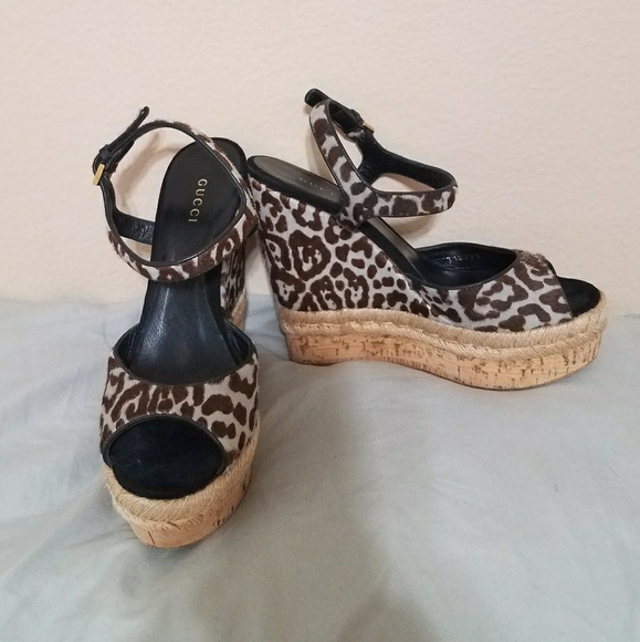 Gucci Shoes - Authentic Gucci wedges
